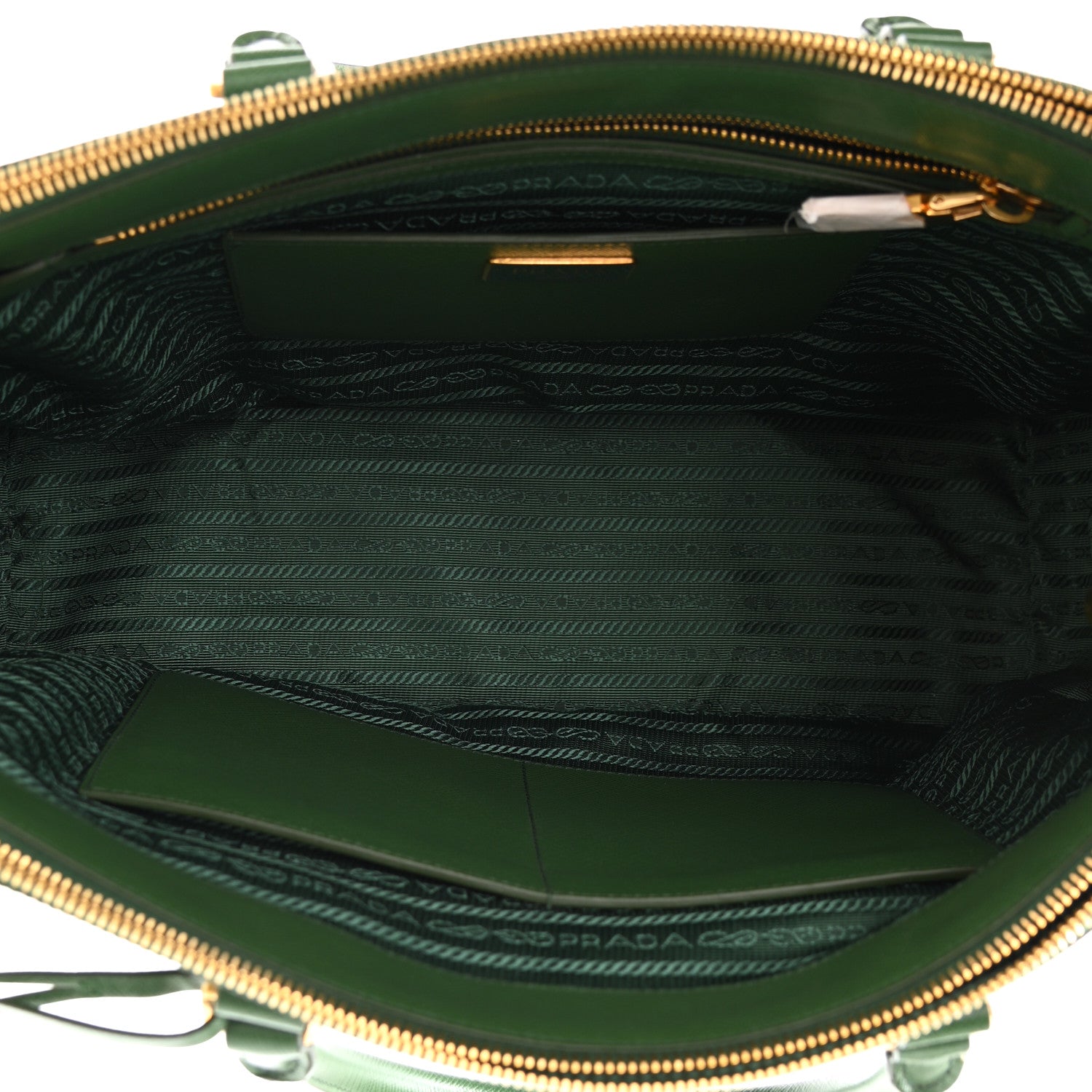Prada Saffiano Medium Double Zip Galleria Tote 7 of 12