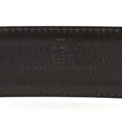 Gucci Monogram Interlocking G 40mm Belt 90 36 Dark Brown 3 of 5