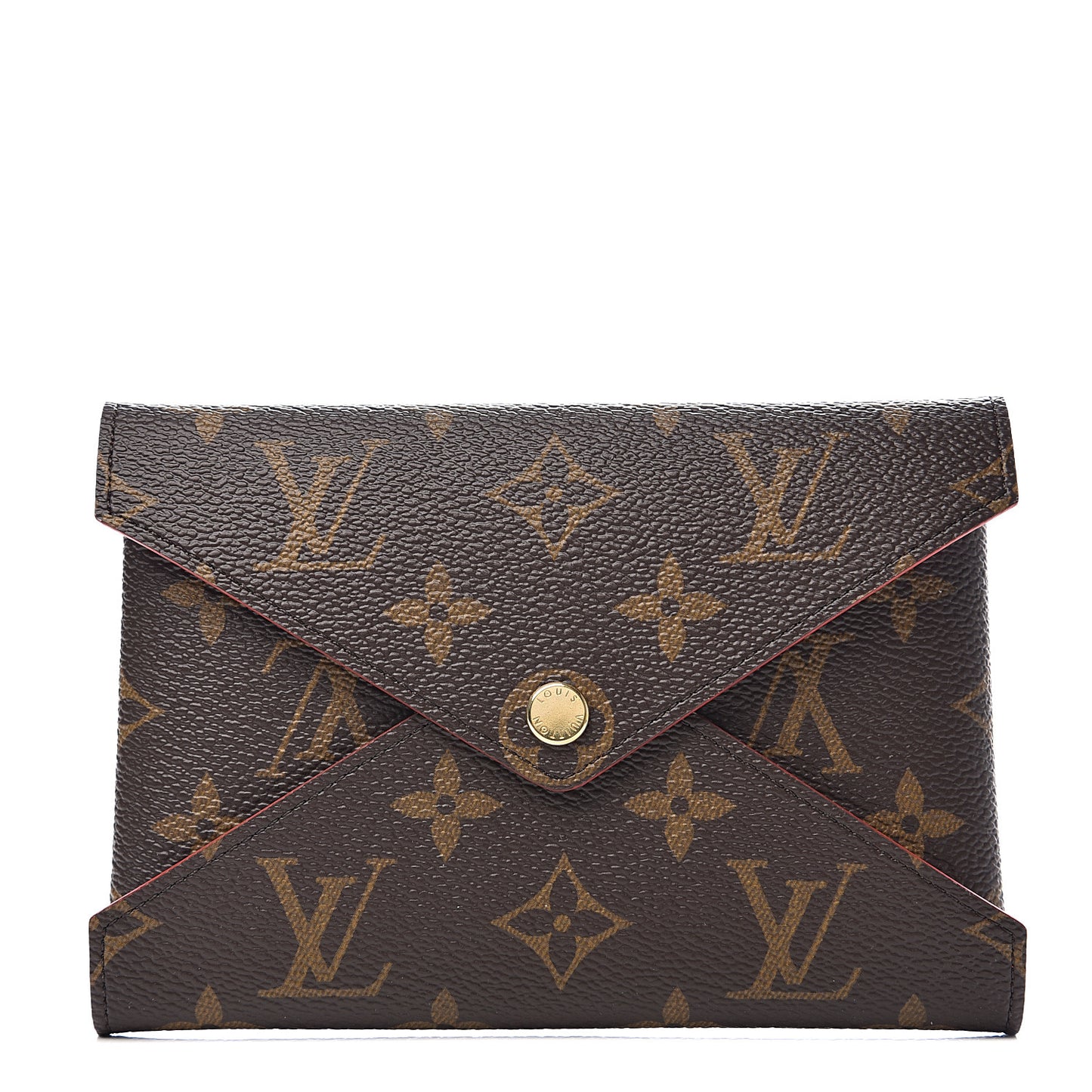 Monogram Medium Kirigami Pochette Insert Coquelicot
