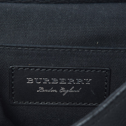 Burberry Soft Grain Calfskin Baby Bridle Saddle Bag Black 6 of 14