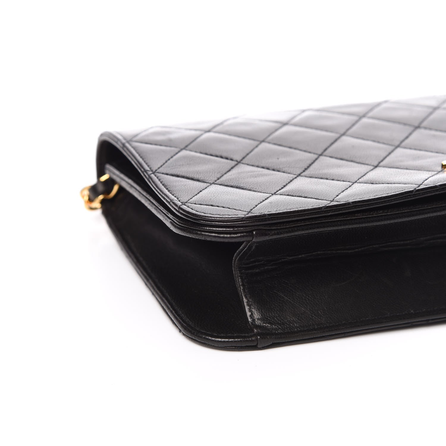 Chanel Lambskin Quilted Small Single Flap Bag Black 10 of 12