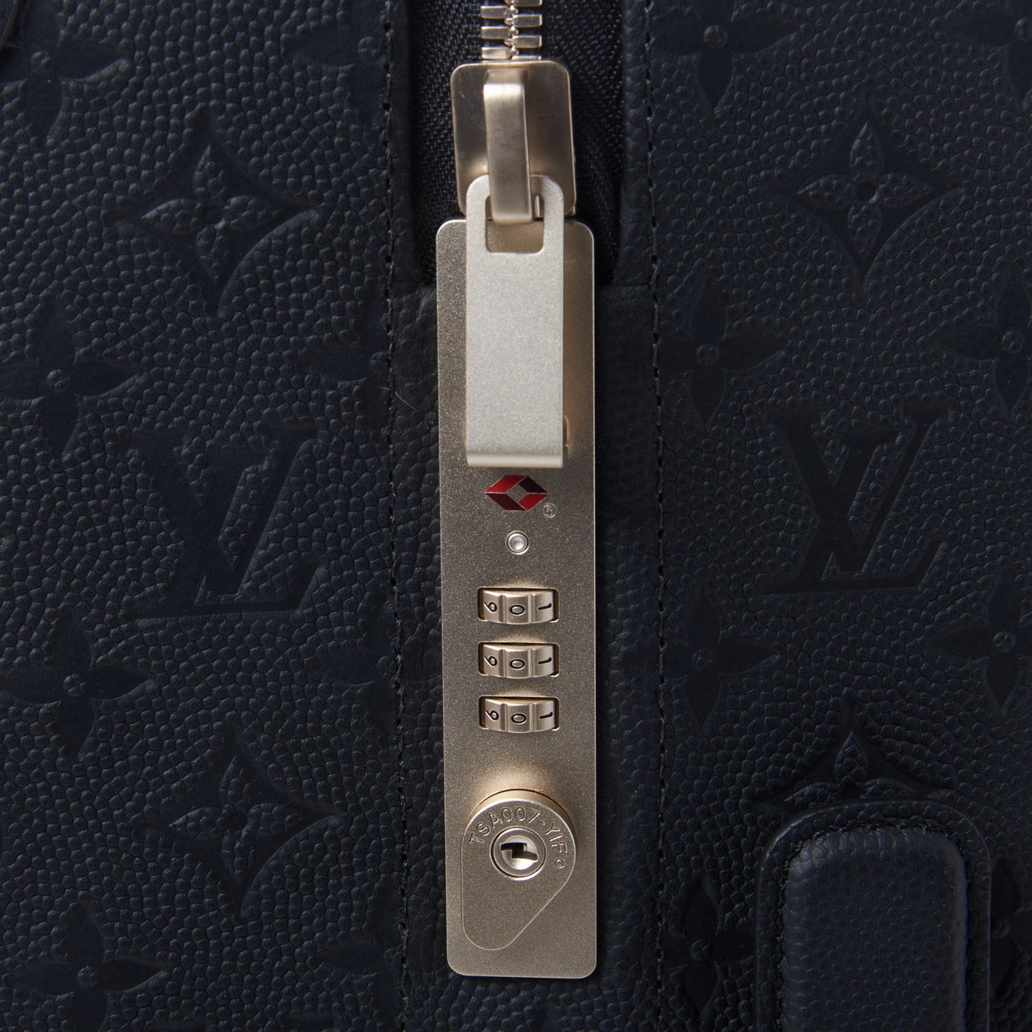 X NBA Calfskin Monogram Embossed Horizon 55 Black