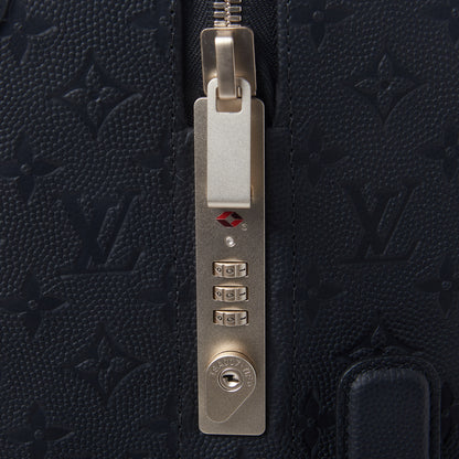 Louis Vuitton X NBA Calfskin Monogram Embossed Horizon 55 Black 7 of 9