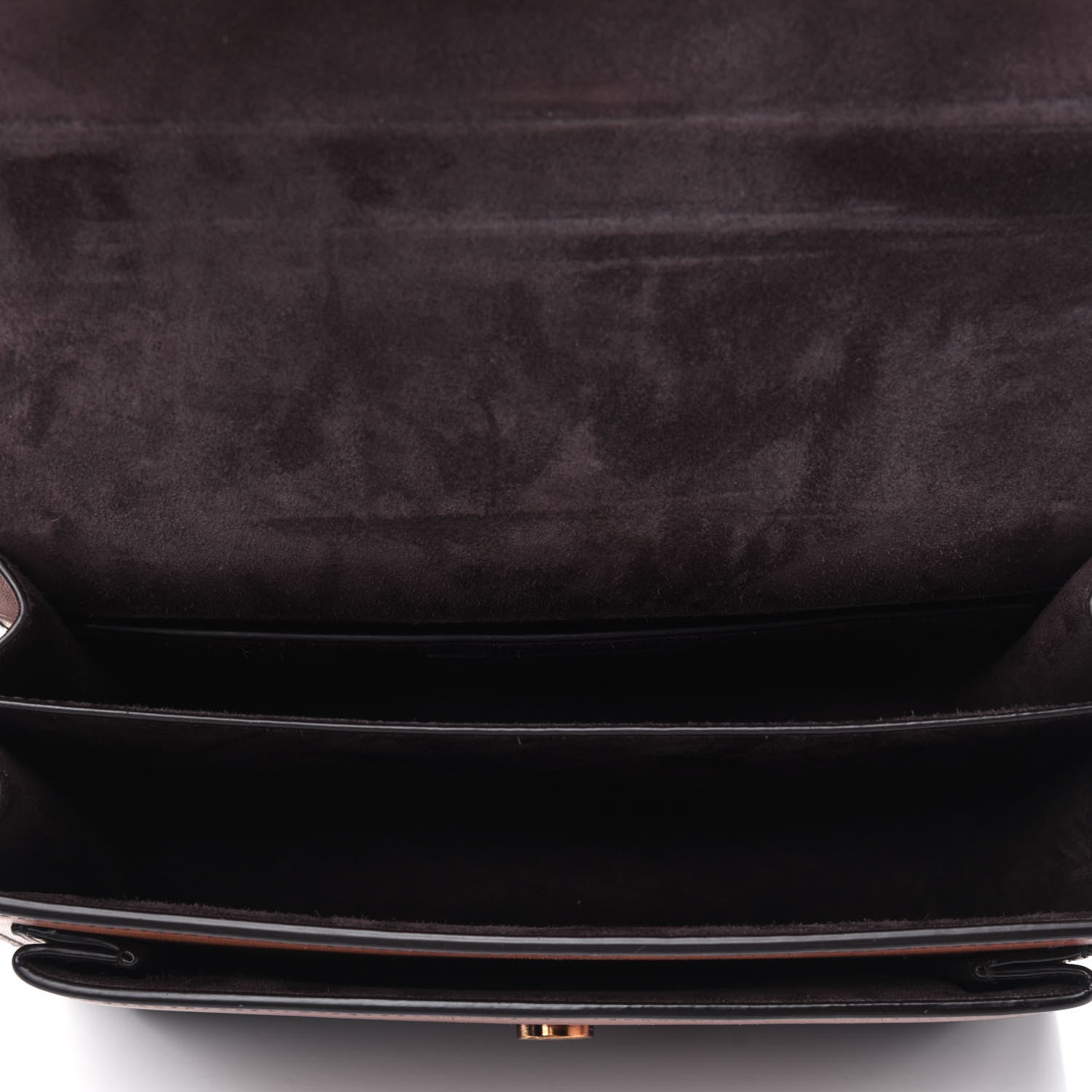 Saint Laurent Calfskin Medium Monogram Sunset Shoulder Bag With Braided Strap Natural Brown 4 of 18