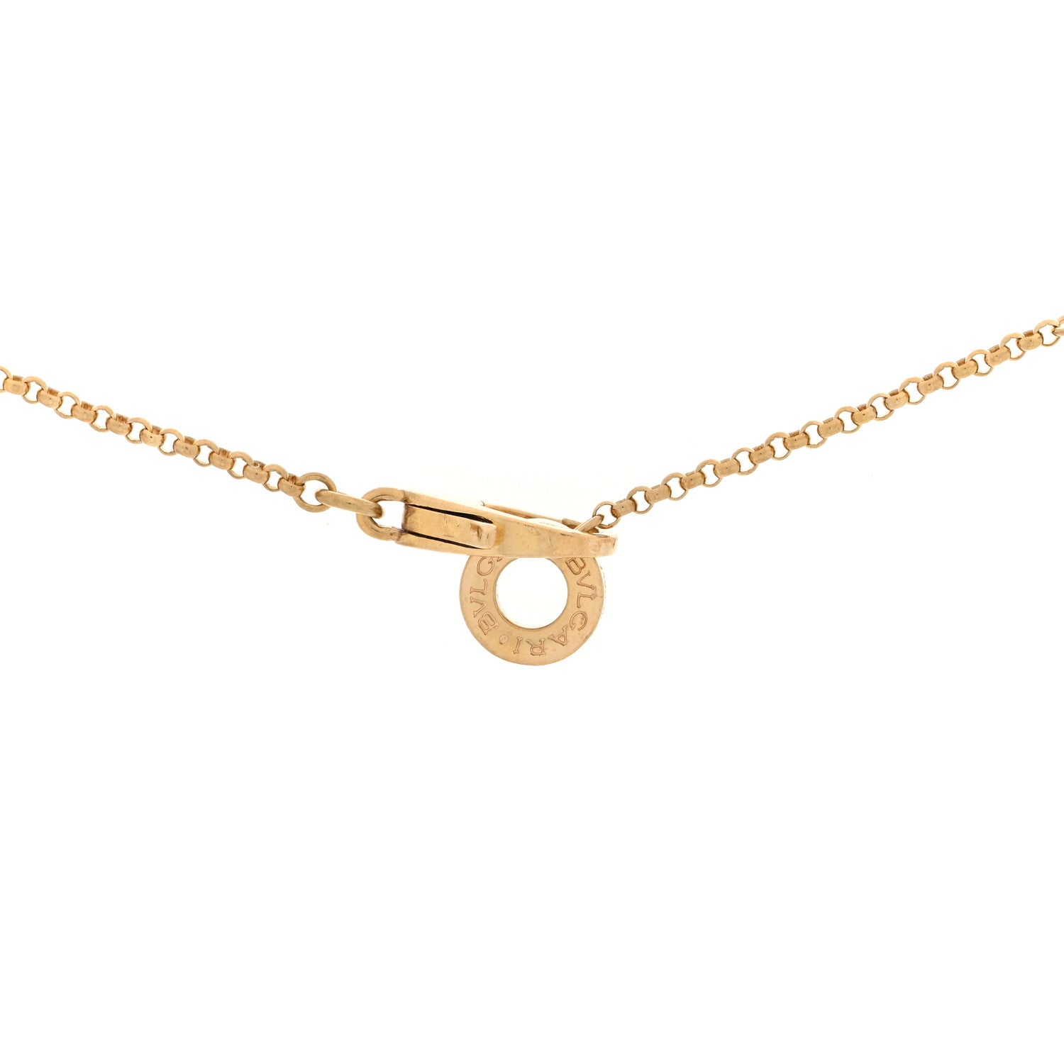 Bulgari 18K Yellow Gold Black Onyx BVLGARI BVLGARI Pendant Necklace 4 of 4