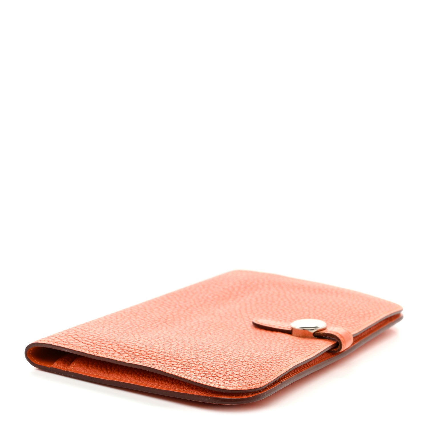 Hermes Togo Dogon Duo Wallet Orange 5 of 9