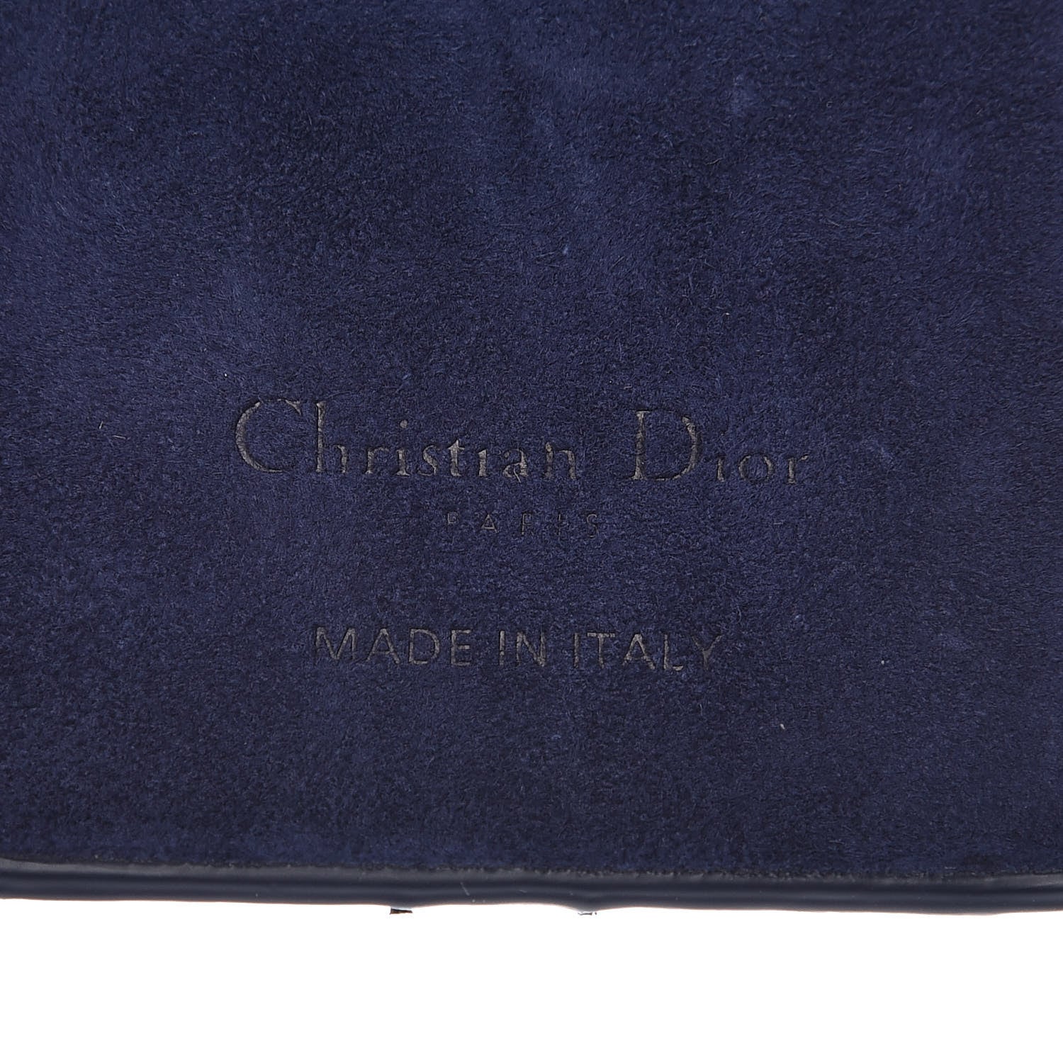 Christian Dior Lambskin Cannage Lady Dior Tech iPhone X XS Case Blue Indigo 6 of 8