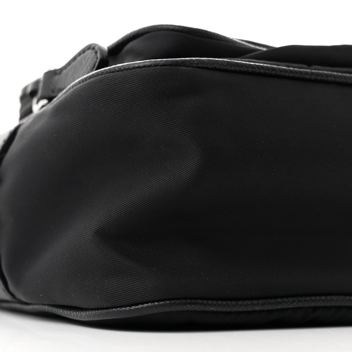 Tessuto Nylon Saffiano Re-Edition 2005 Camera Shoulder Bag Black