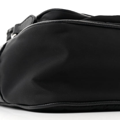 Prada Tessuto Nylon Saffiano Re-Edition 2005 Camera Shoulder Bag Black 10 of 11