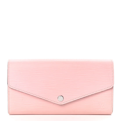 Louis Vuitton Epi Sarah Wallet NM Rose Ballerine 1 of 4