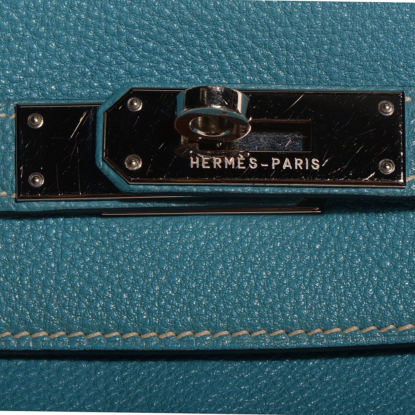 Togo Kelly Retourne 32 Blue Jean