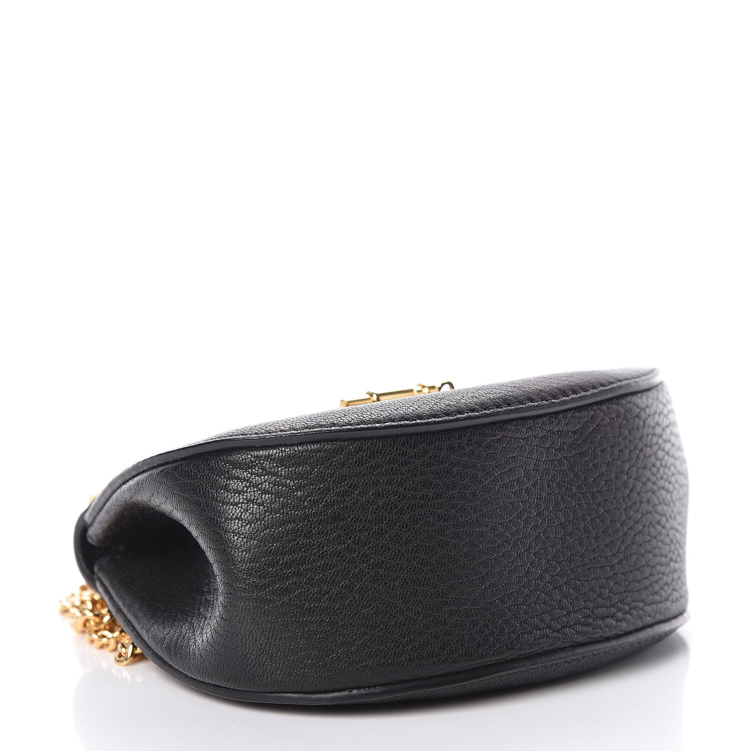 Chloe Grained Lambskin Nano Drew Shoulder Bag Black 4 of 12