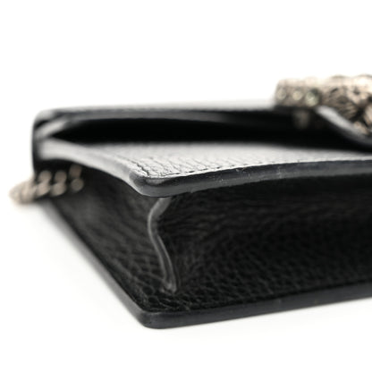Gucci Calfskin Super Mini Dionysus Shoulder Bag Black 12 of 12