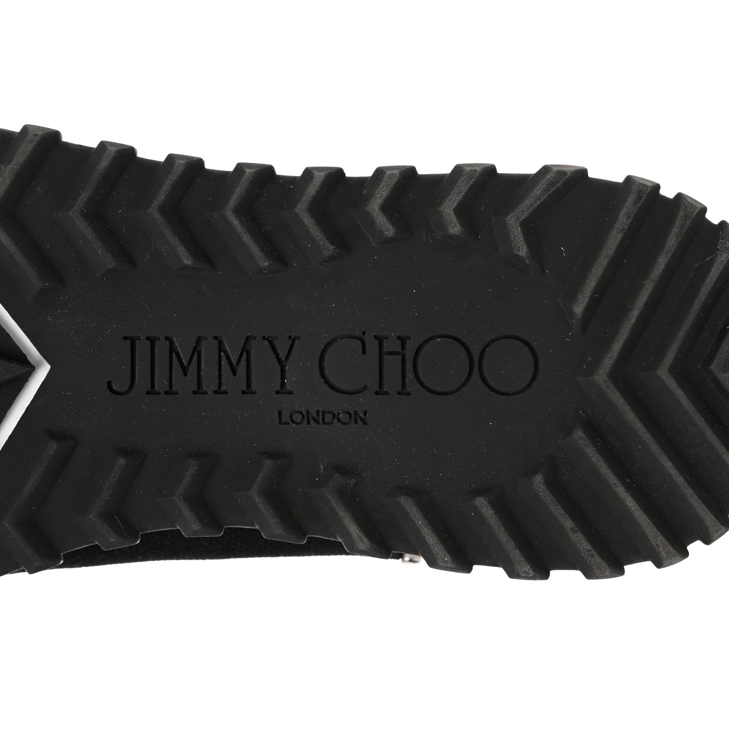 Jimmy Choo Knit Studded Sneaker 38 Black 7 of 8