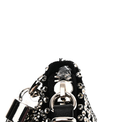 Jimmy Choo Suede Crystal Callie Tassel Shoulder Bag Silver 11 of 11