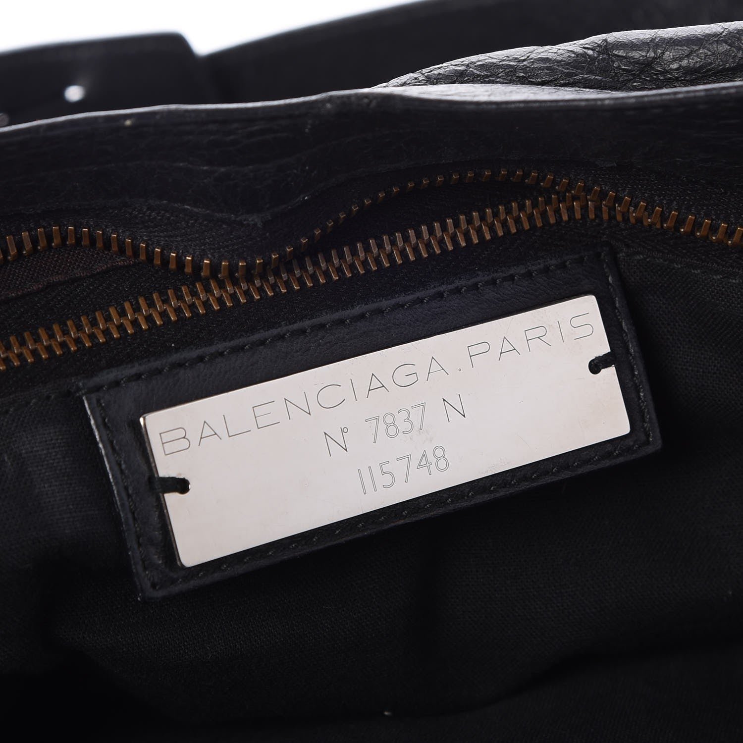 Balenciaga Agneau Classic Hardware City Black 6 of 7