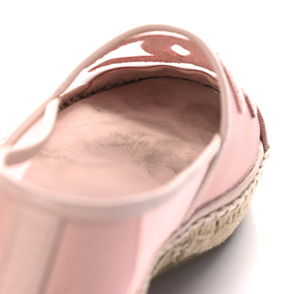 Chanel Mesh Grosgrain CC Espadrilles 37 Pink 9 of 11
