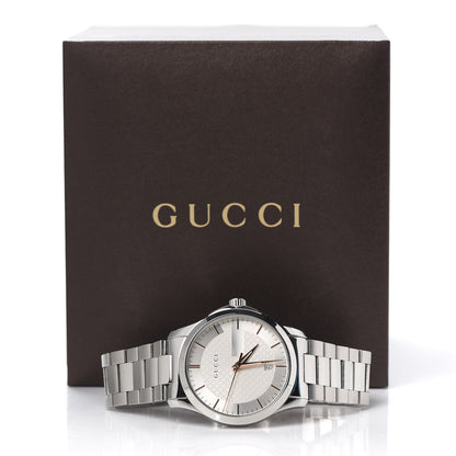 Gucci Stainless Steel 38mm G-Timeless Quartz Watch 7 of 7
