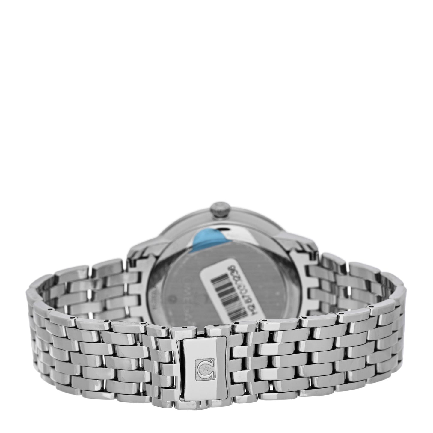 Stainless Steel 37mm De Ville Prestige Co-Axial Automatic Watch Blue 424.10.37.20.03.001