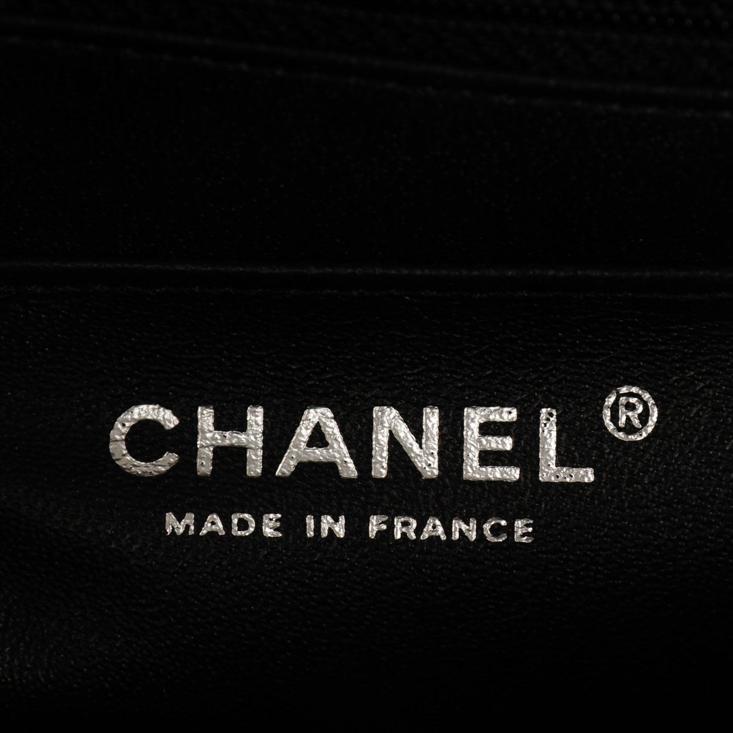 Calfskin Quilted Mini Rectangular Flap So Black