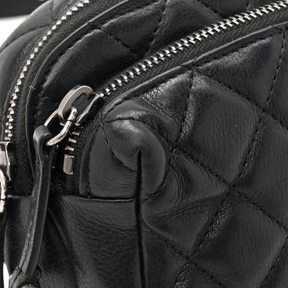 Chanel Calfskin Quilted Waist Bag Black 12 of 14