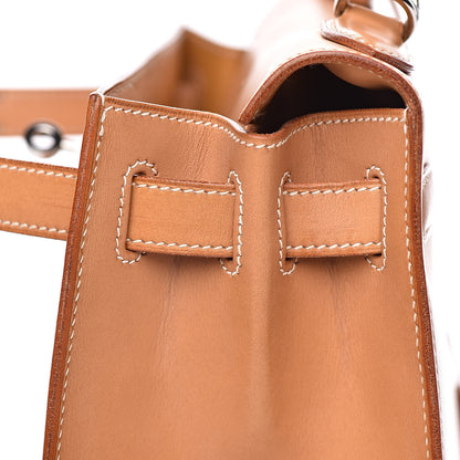 Hermes Vache Natural Kelly Sellier 28 22 of 35