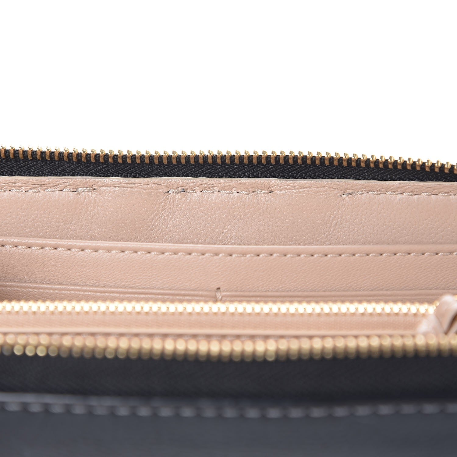 Chloe Grained Calfskin Marcie Long Zip Around Wallet Black 10 of 10