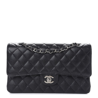 Chanel Caviar Quilted Medium Double Flap Black 1 of 11