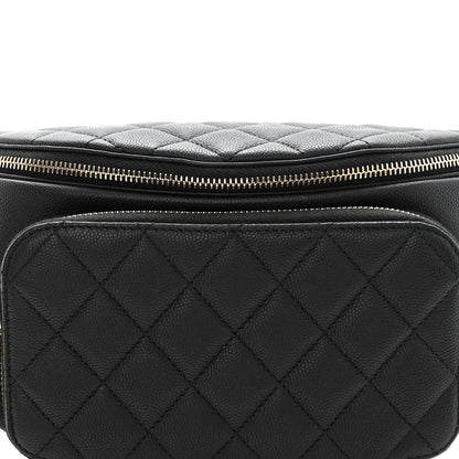 Chanel Caviar Quilted Business Affinity Waist Belt Bag Black 8 of 12