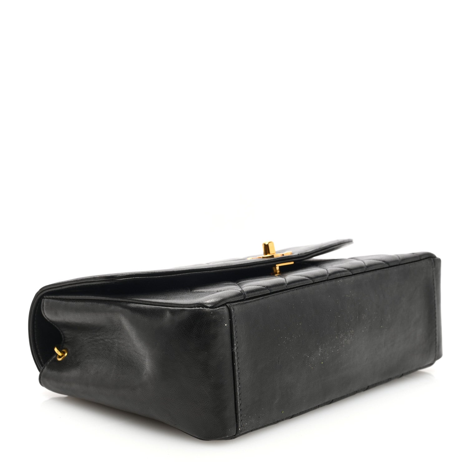 Chanel Lambskin Quilted Medium Single Flap Black 4 of 11