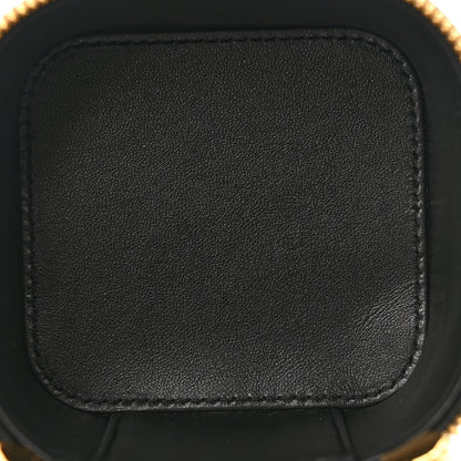Celine Patent Calfskin Triomphe Mini Vanity Case Black 4 of 13
