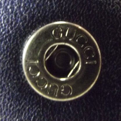 Gucci Metallic Leather Galaxy Continental Wallet Blue 8 of 9