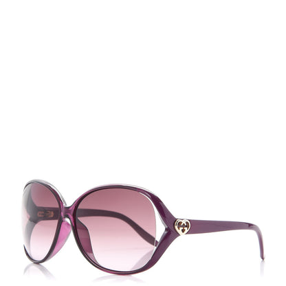 Gucci GG Butterfly Sunglasses 3525/K/S Purple 1 of 8