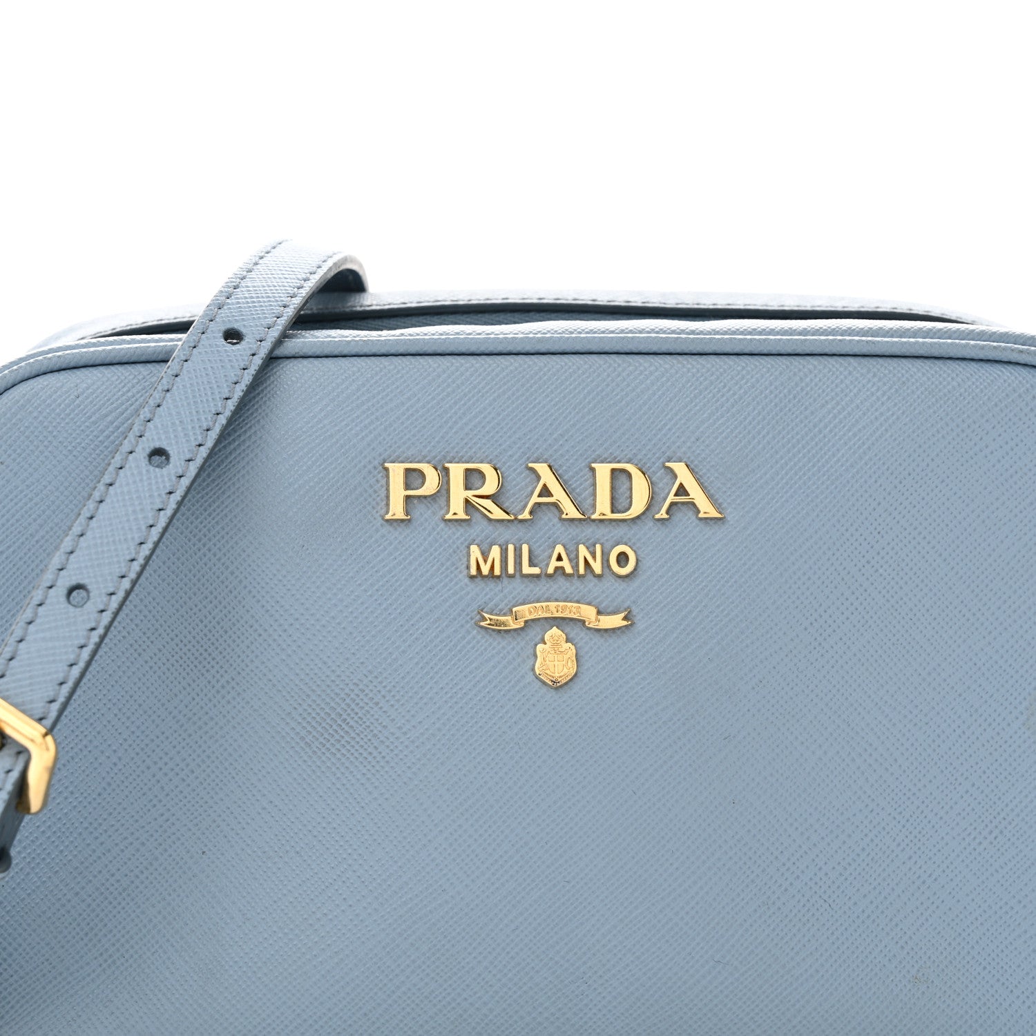 Prada Saffiano Mini Camera Crossbody Bag Astrale 7 of 14