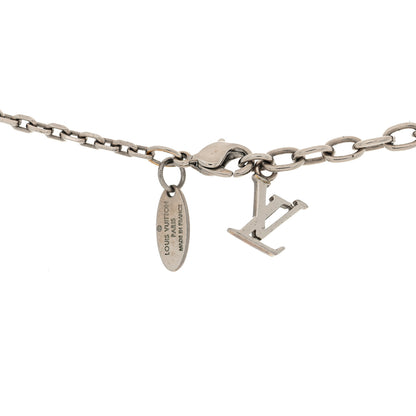Louis Vuitton Swarovski Gamble Short Necklace Silver 3 of 4