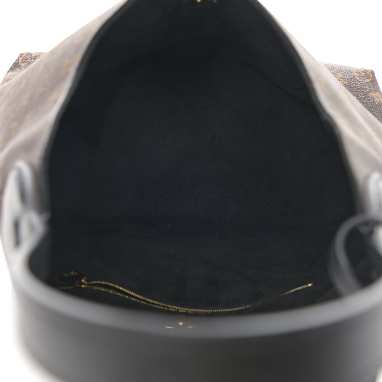 Monogram Flower Hobo Black