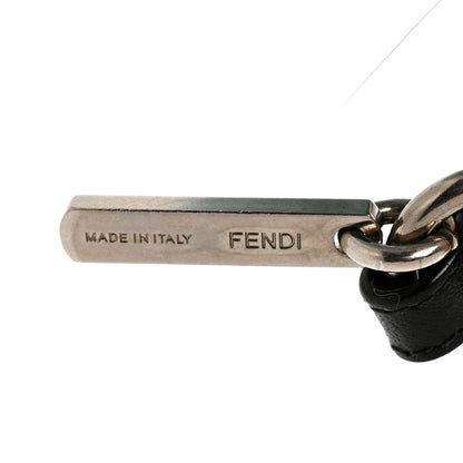 Fendi Mink Fox Fur QuTweet Softweet Bag Bug Charm Azzurro 4 of 5