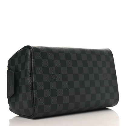 Louis Vuitton Damier Graphite Dopp Kit Toilet Pouch 4 of 9