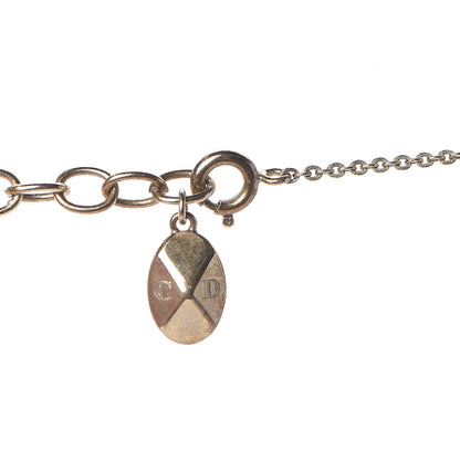 Christian Dior Crystal Pearl Tell Me Dior Zodiac Virgo Necklace Gold 6 of 7