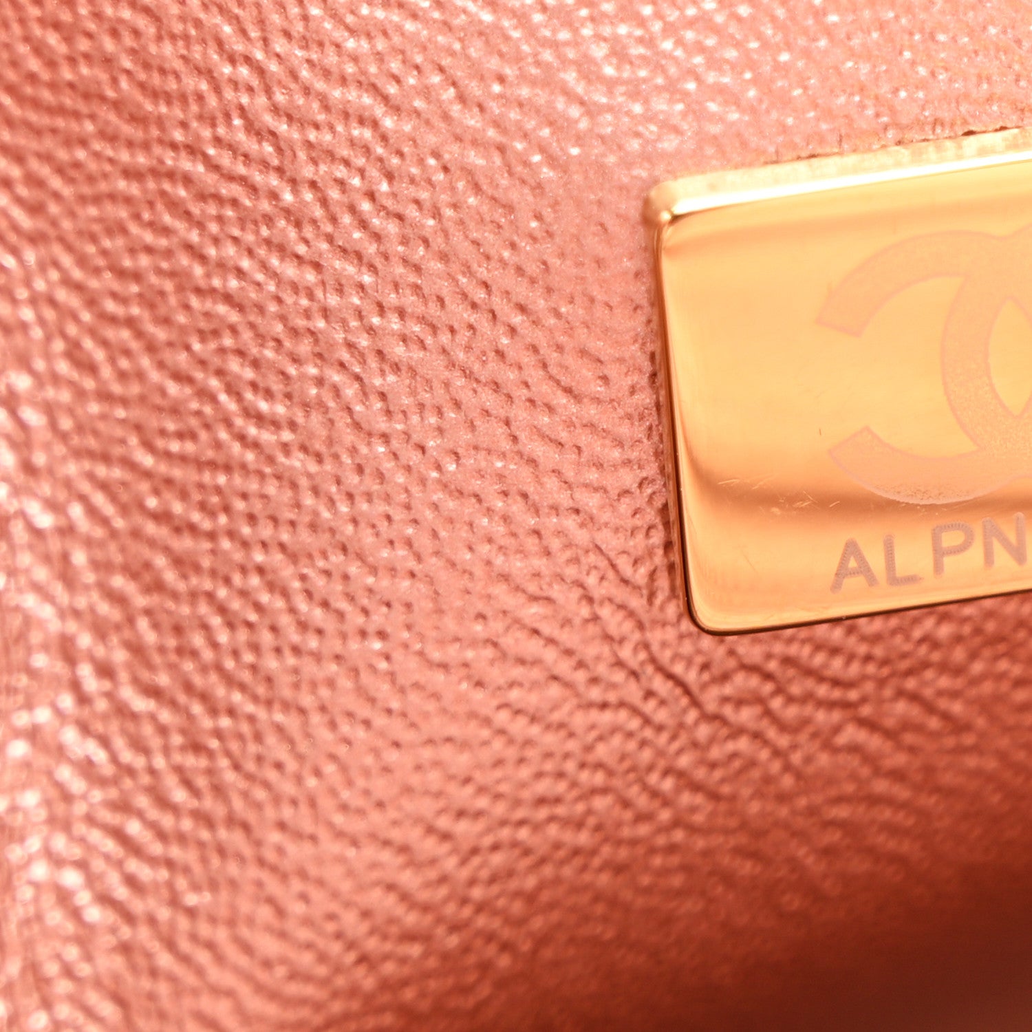 Chanel Metallic Grained Calfskin Quilted 2.55 Reissue Mini Flap Copper Pink 7 of 10