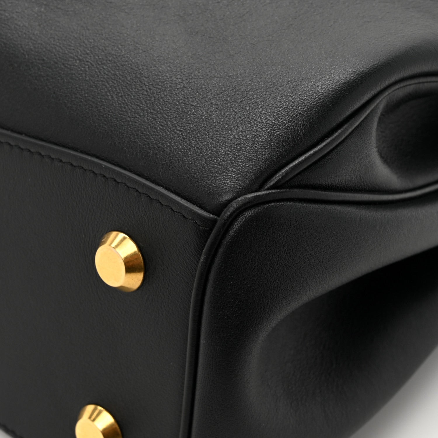 Balenciaga Natural Smooth Calfskin Medium Rodeo Top Handle Handbag Black 13 of 14