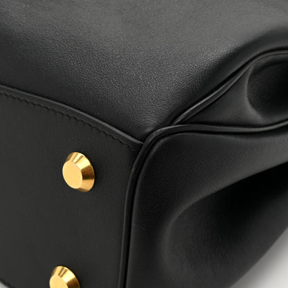 Balenciaga Natural Smooth Calfskin Medium Rodeo Top Handle Handbag Black 13 of 14