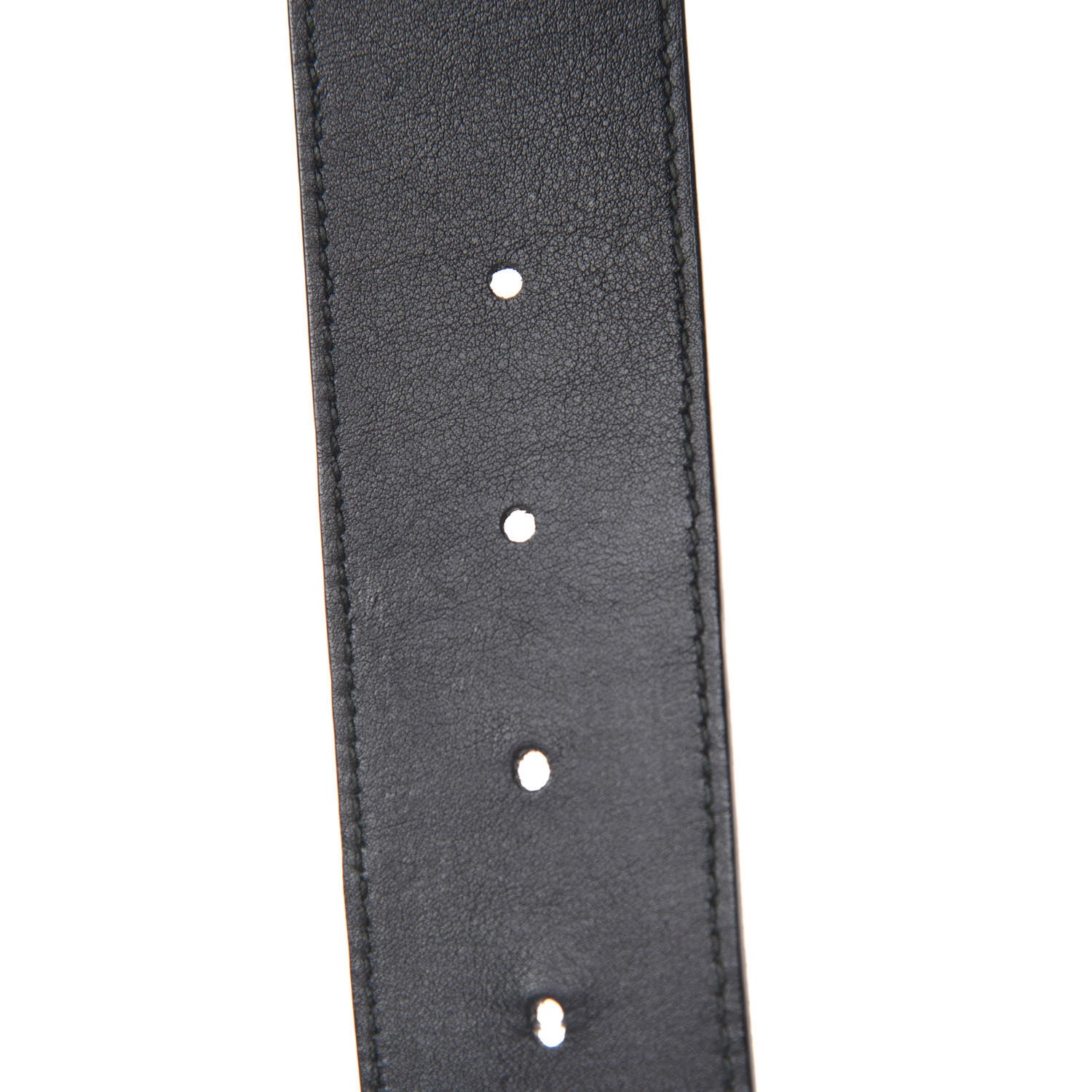 Gucci Moon Calfskin Nickel Double G 40mm Belt 110 44 Black 5 of 5