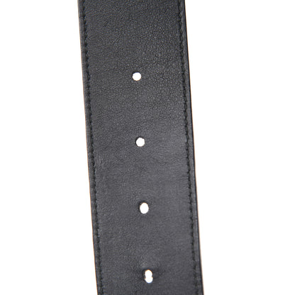 Gucci Moon Calfskin Nickel Double G 40mm Belt 110 44 Black 5 of 5