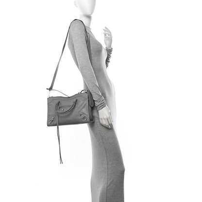 Balenciaga Agneau Classic Silver Hardware S City Gris Haussmannien 2 of 12