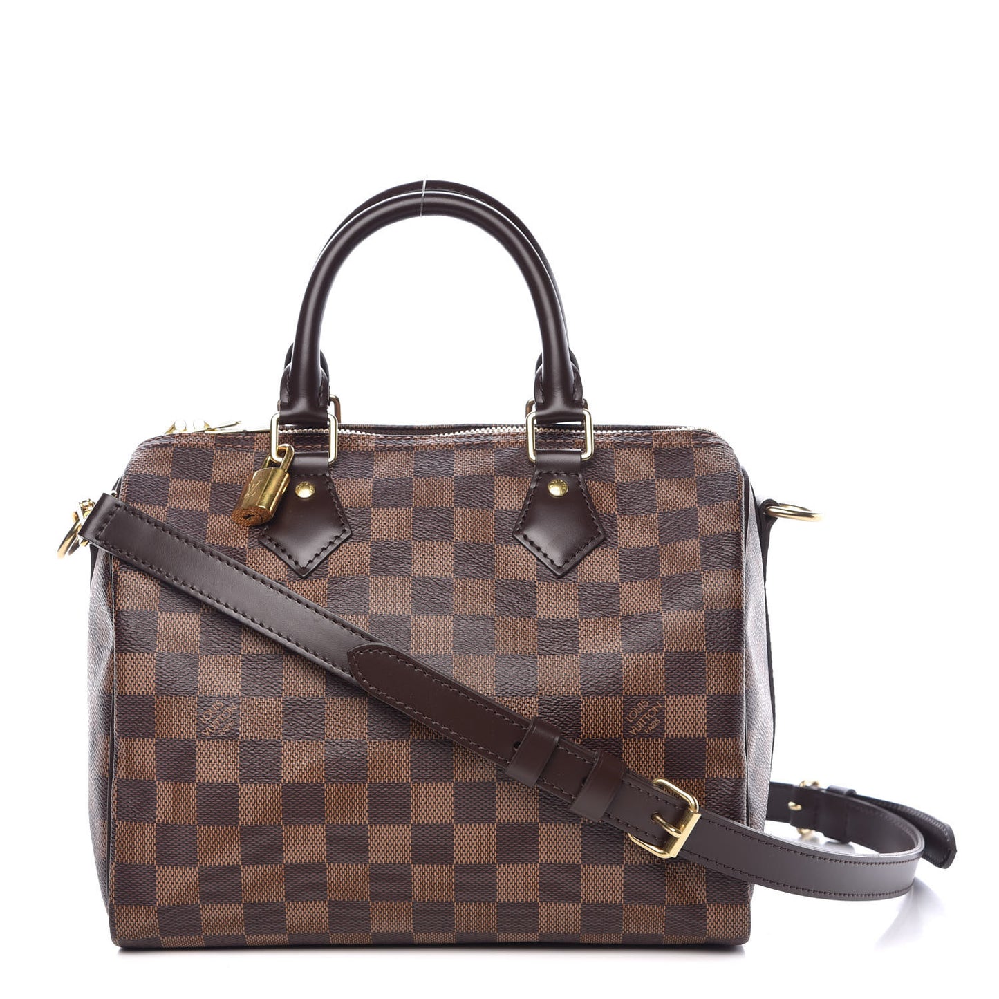 Damier Ebene Speedy Bandouliere 25