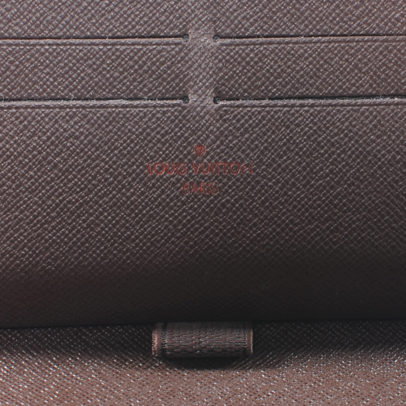 Damier Ebene Zippy Organizer Wallet