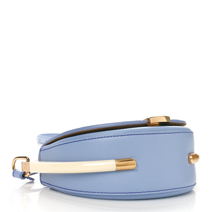 Fendi Vitello King Plexiglass Moonlight Shoulder Bag Azzurro Sky 4 of 8
