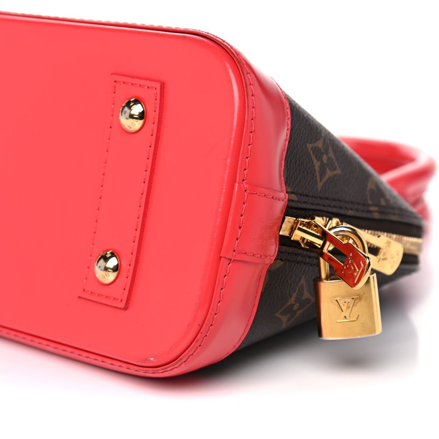 Louis Vuitton Monogram Totem Alma BB Flamingo 9 of 25