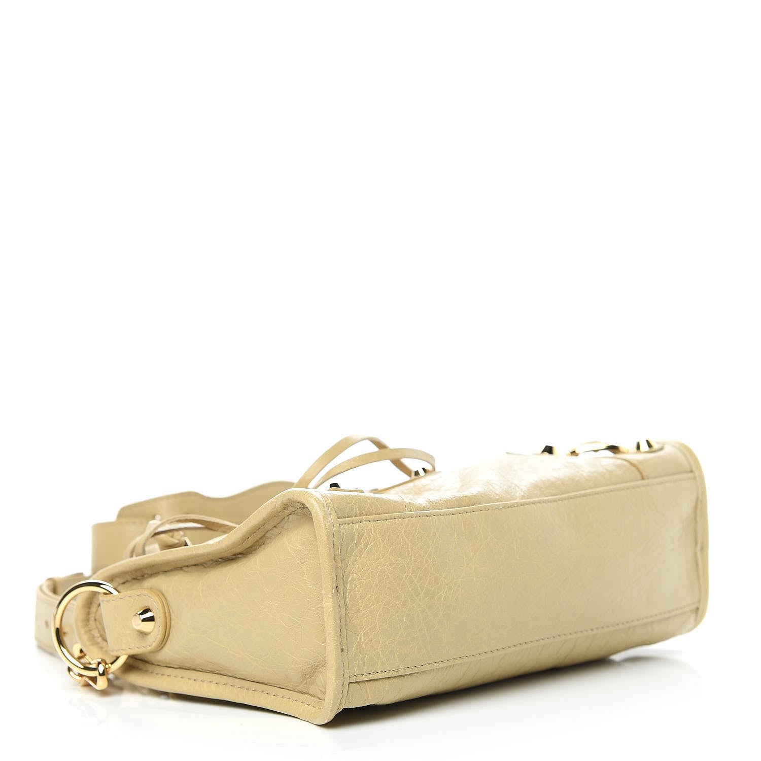 Balenciaga Agneau Classic Gold Hardware Mini S Citytrap Beige Sable 4 of 9